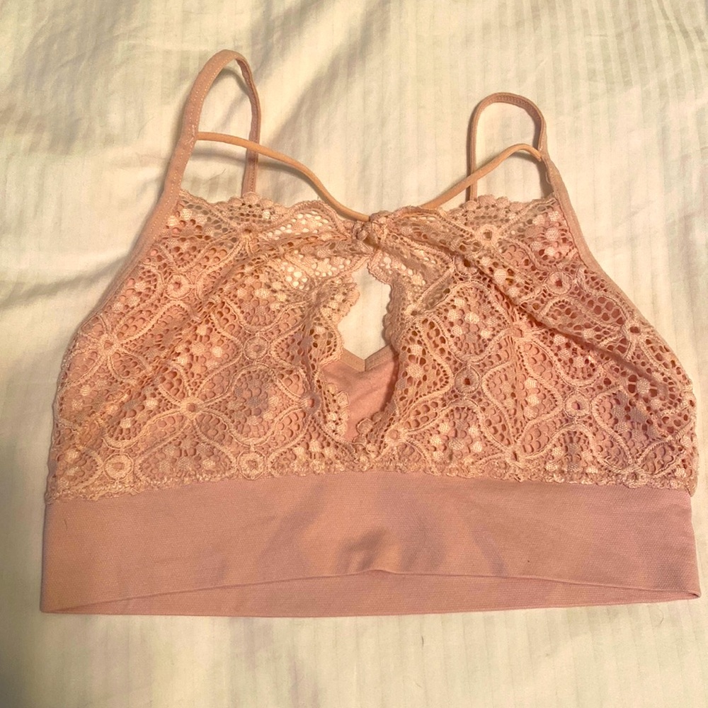Pink bralette sz S